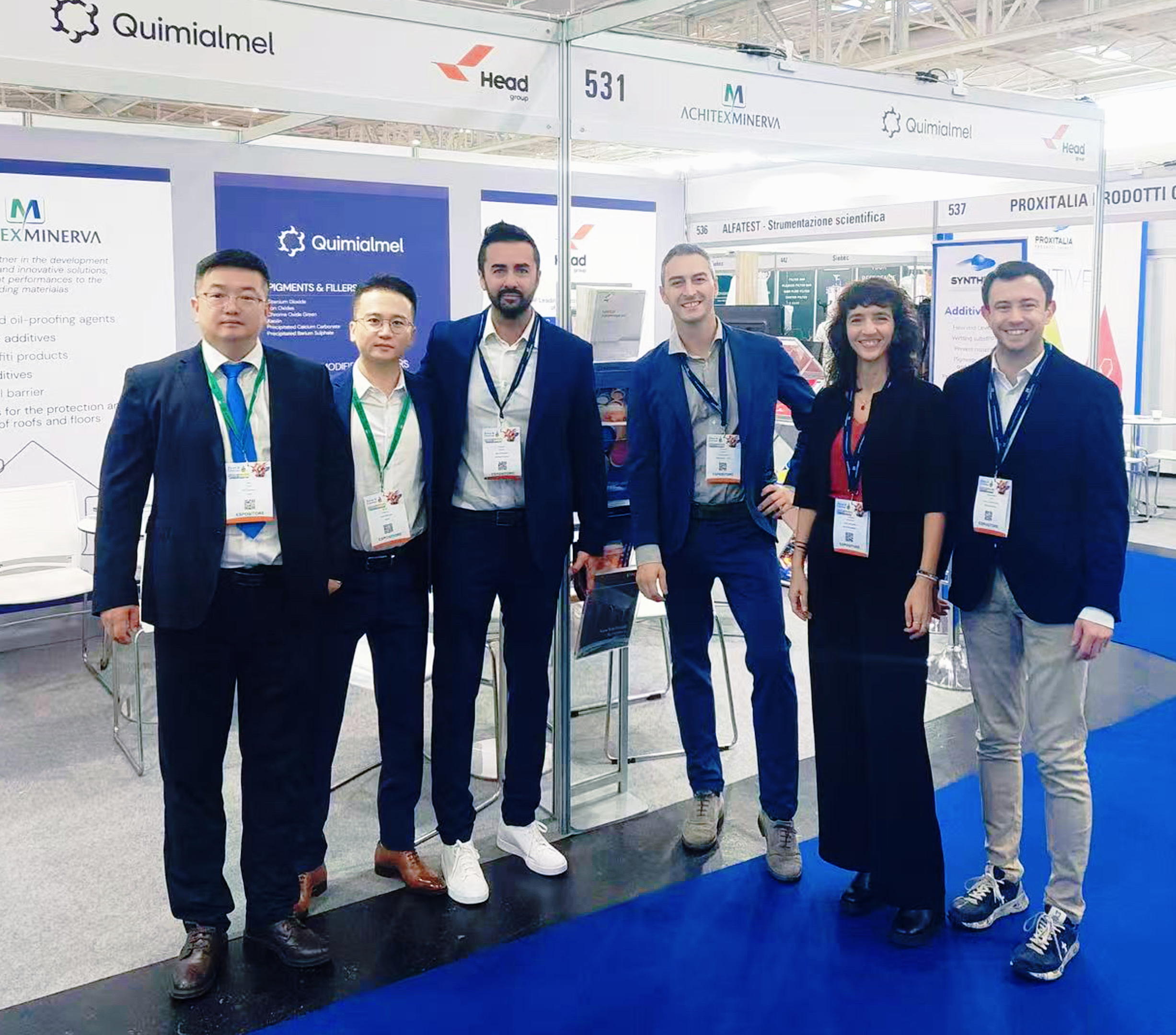 Focusing on Italy, Shaping the Future Together | Head Group Shines at the Italian Coatings Exhibition